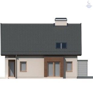 КД-210: двухэтажный каркасный дом с мансардой