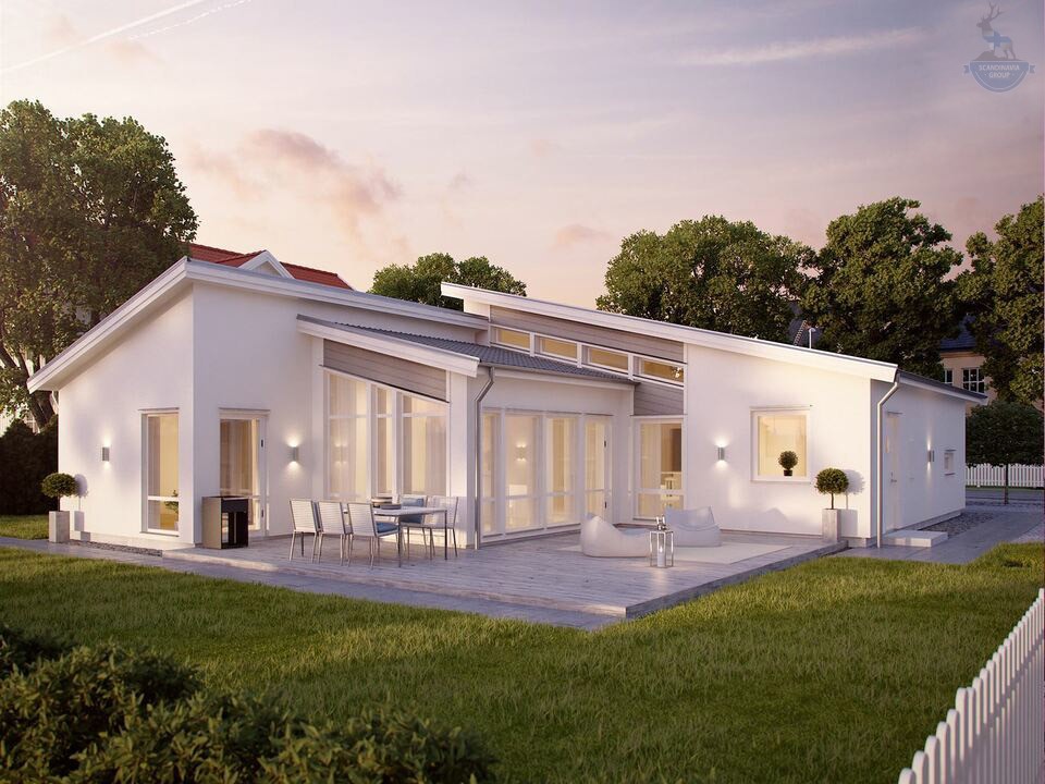 КД 610 - проект дома в средиземноморском стиле