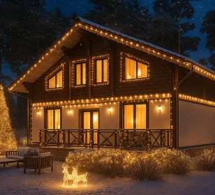 Двухэтажный каркасный дом с балконом и двумя террасами КД-270 фото 1