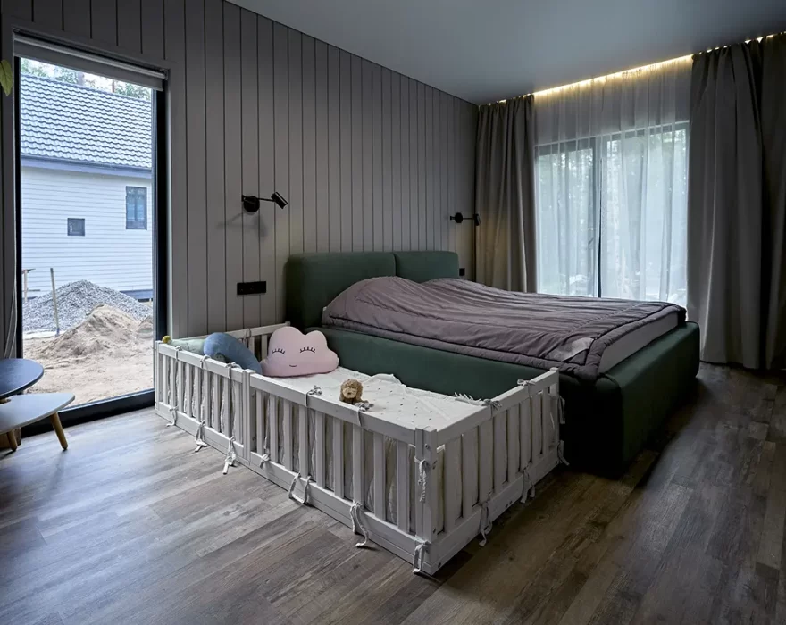 дом КД-1210 интерьер (спальня)