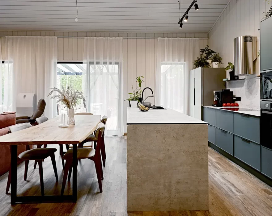 дом КД-1210 интерьер (столовая зона)