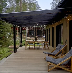 дом КД-1210 терраса