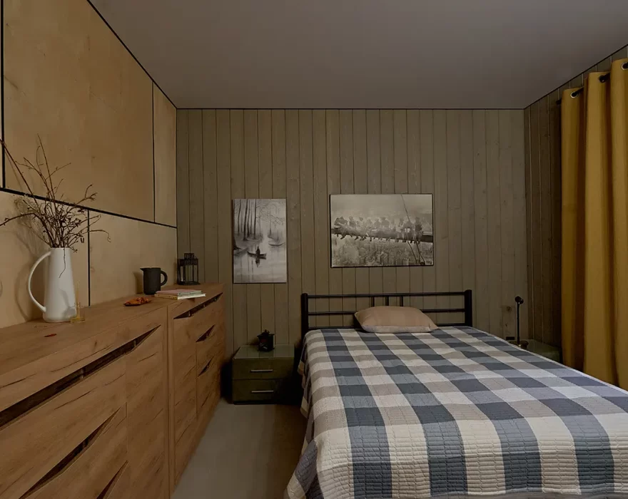 интерьер барнхауса КД-520 в СНТ «Гармония»