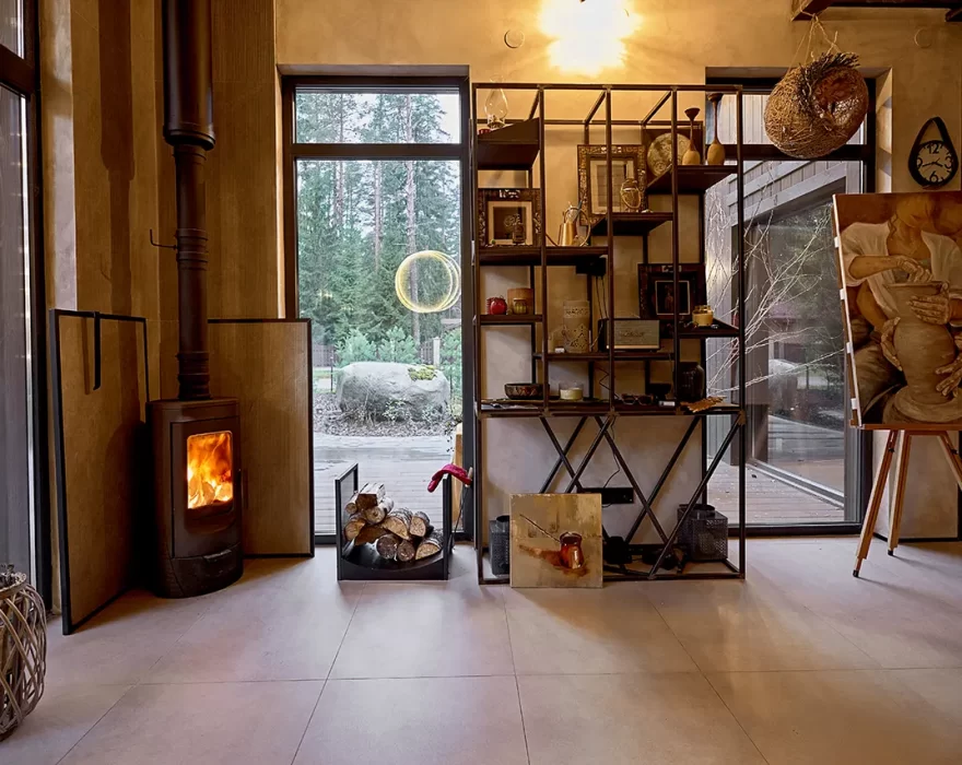 интерьер барнхауса КД-520 в СНТ «Гармония»