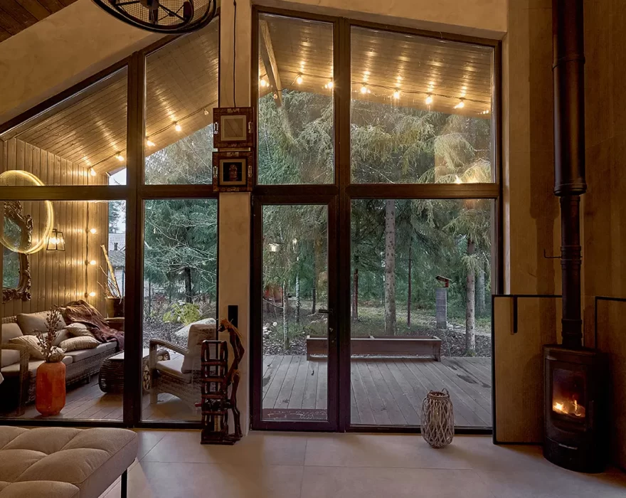 интерьер барнхауса КД-520 в СНТ «Гармония»