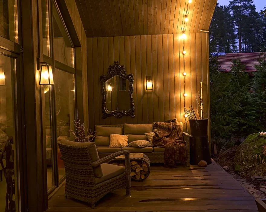 терраса барнхауса КД-520 СНТ «Гармония»