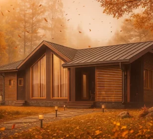 Одноэтажный каркасный дом КД-790 фото 1