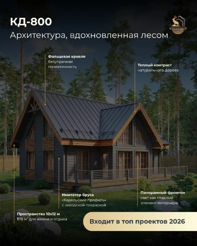 КД-800 — 178 м² продуманного пространства